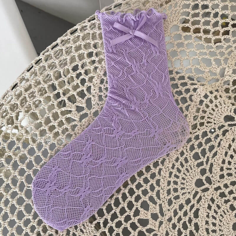 FASHION SOFT CANDY LACE SOCKS