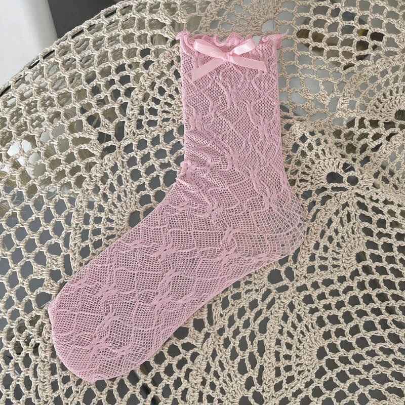 FASHION SOFT CANDY LACE SOCKS