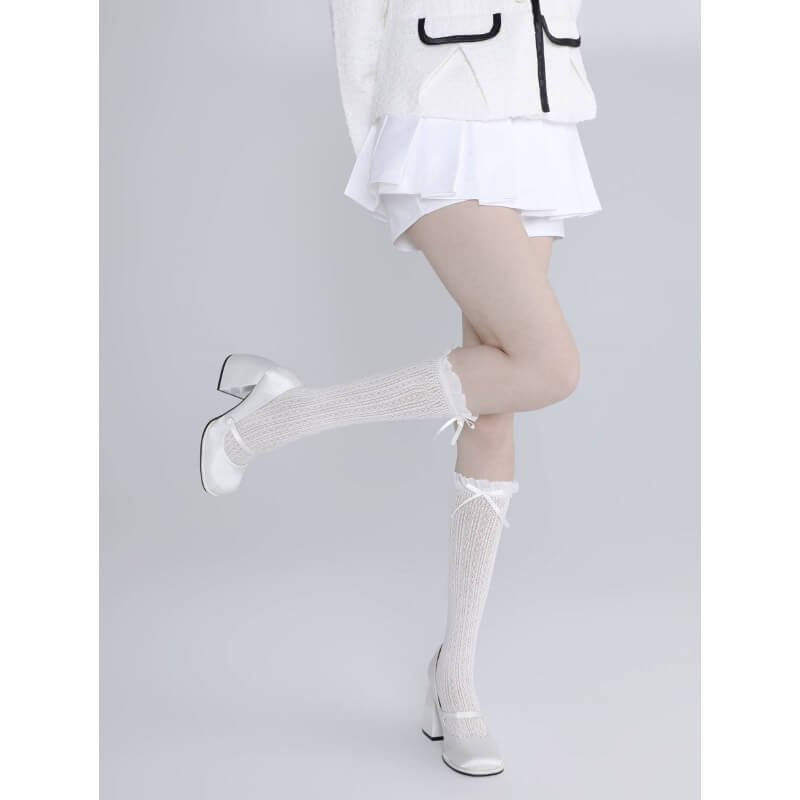 FASHION SOFT DOLL CORE LACE STOCKINGS