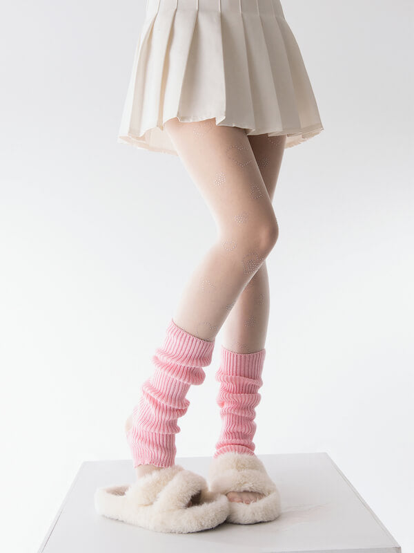 FASHION SOFT KAWAII CREAM LEG WARMERS