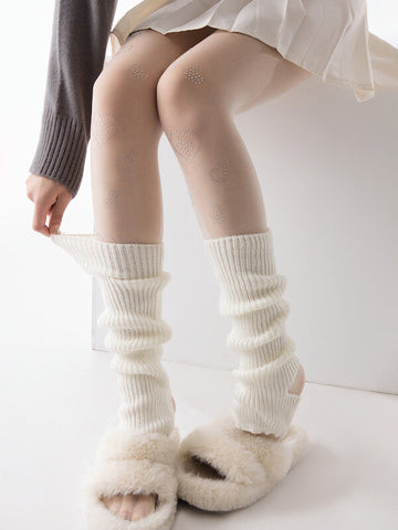 FASHION SOFT KAWAII CREAM LEG WARMERS