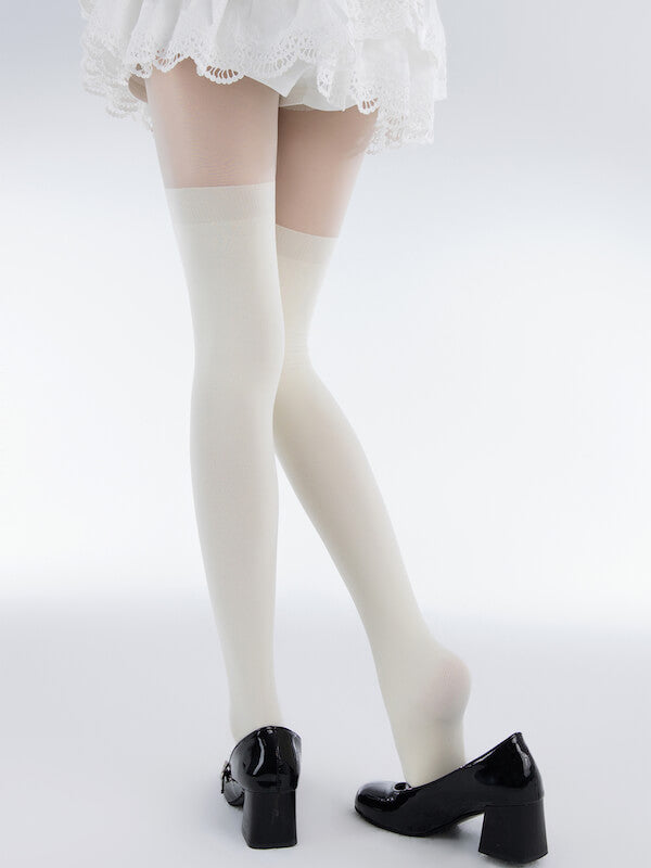 FASHION STOCKINGS-EFFECT SMOOTH TIGHTS