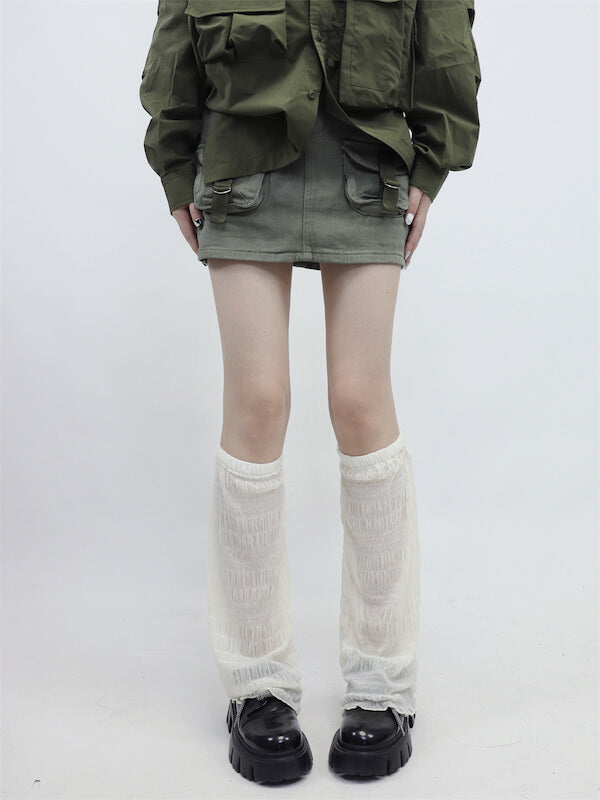 FASHION SUMMER LOLITA THIN LEG WARMER