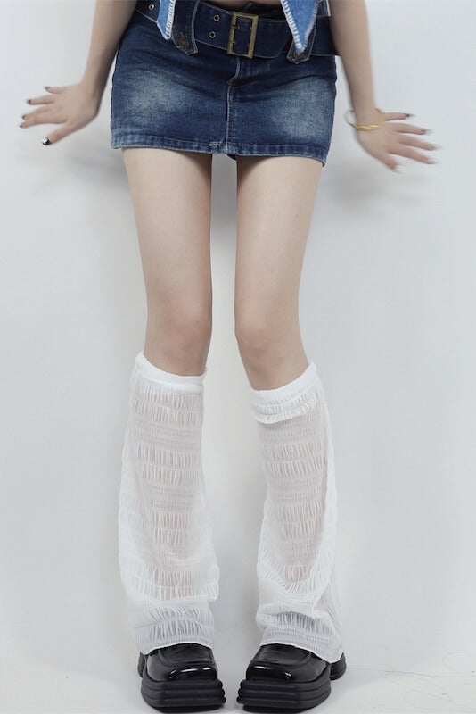 FASHION SUMMER LOLITA THIN LEG WARMER