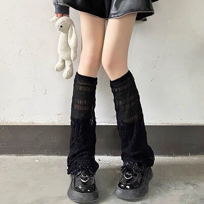 FASHION SUMMER LOLITA THIN LEG WARMER