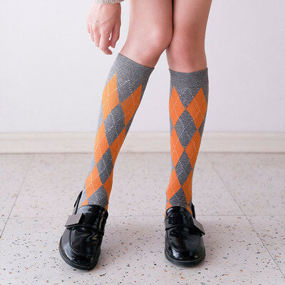 FASHION VINTAGE SCHOOL GIRL DIAMOND STOCKINGS