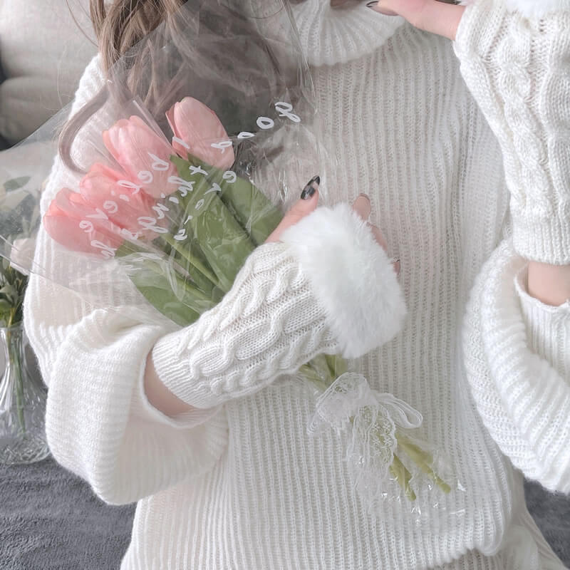 FASHION WINTER GLOVES HAND CUFFS