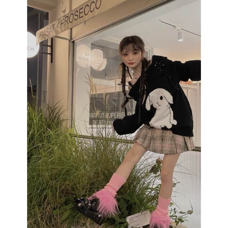 FASHION FURRY LEG WARMERS