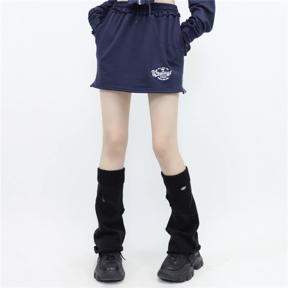 FASHION BROKEN LEG WARMERS