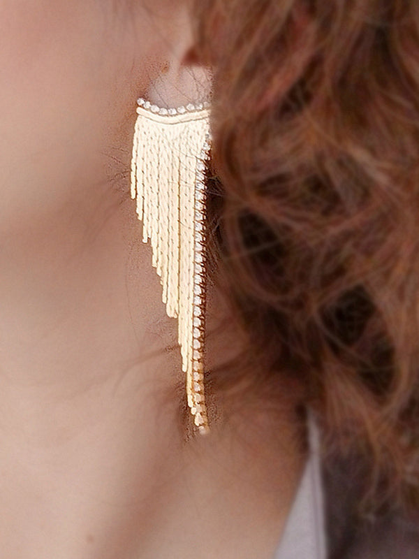 ORIGINAL NORMCORE TASSELED EARRINGS ACCESSORIES