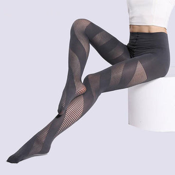 SPRING AND AUTUMN THICK TIGHTS JACQUARD PANTYHOSE DIAMOND STRIPED STOCKINGS ANTI-HOOK SILK LEGGINGS