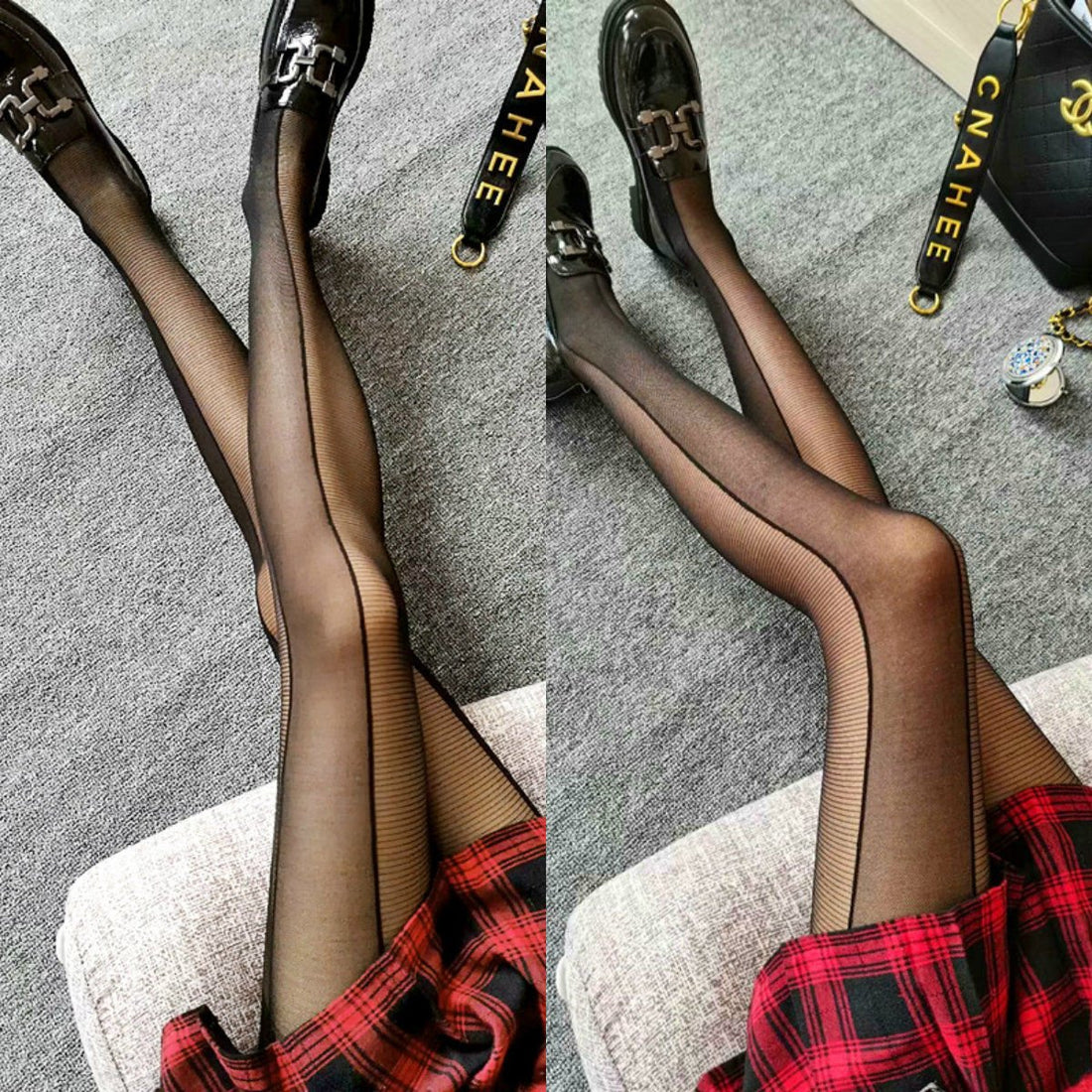 FASHION STITCHING PARTY NIGHTCLUB STUDENT GIRL PANTYHOSE