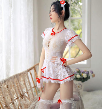 FASHION LACE NURSE WOMEN UNDERWEAR
