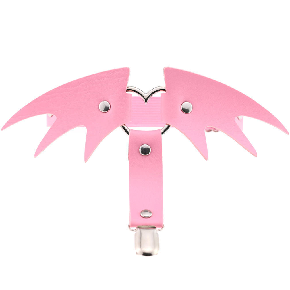 PUNK LEG ORNAMENTS THIGH LOOP SOCKS CLIP FASHION CALF SOCKS BUCKLE LEG LOOPS NON-SLIP LEG STRAPS
