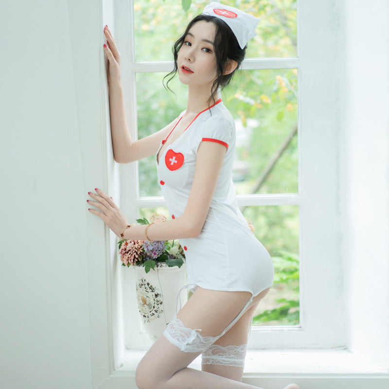 FASHION LACE NURSE WOMEN UNDERWEAR