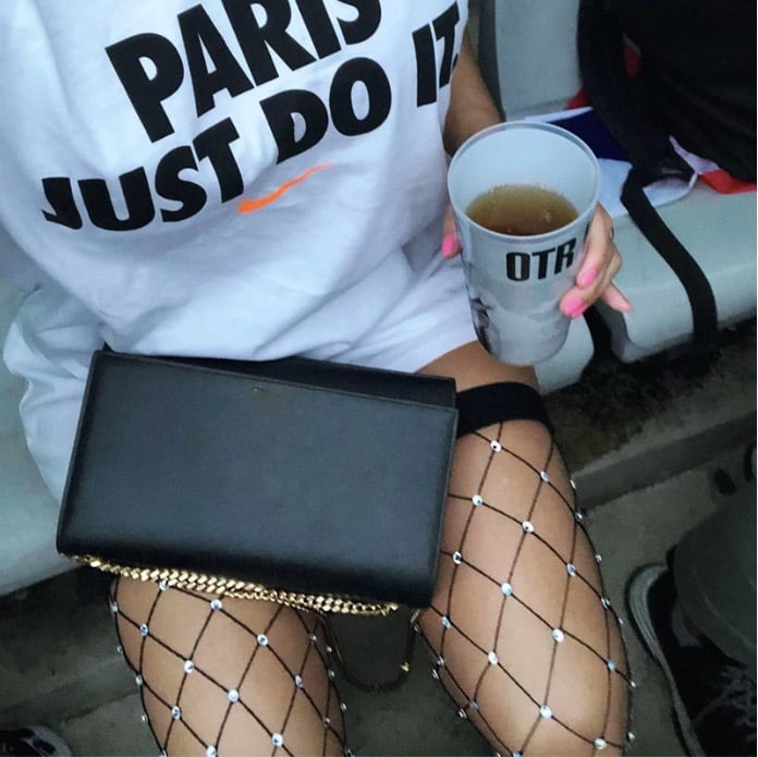FASHION WOMAN CRYSTAL GLITTER UP THIGH HIGH STOCKINGS RHINESTONE FISHNET PANTYHOSE DIAMOND LARGE GRID TIGHTS