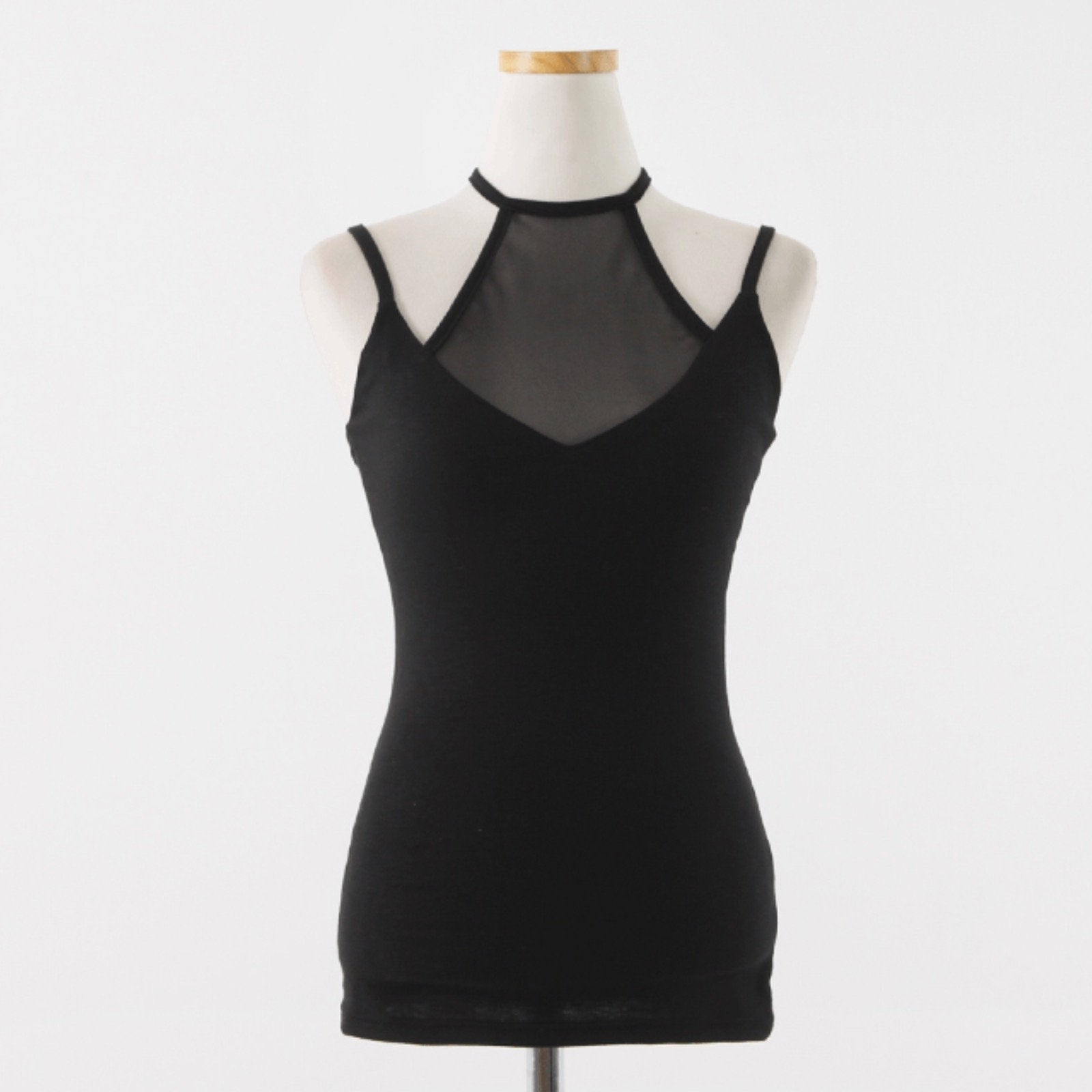 FASHION MESH STITCHING VEST
