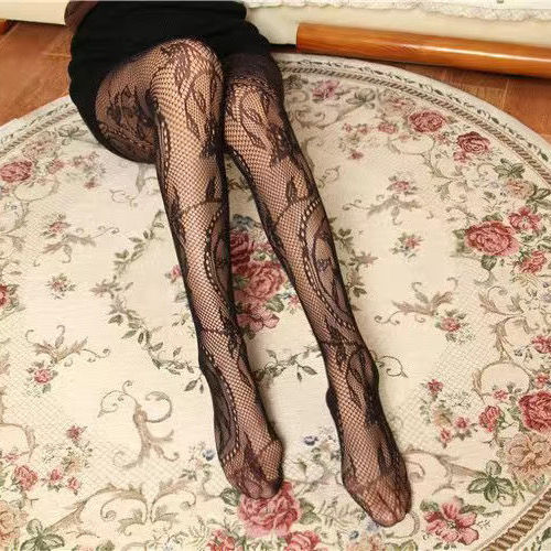 LACE HOLLOW NET SOCKS