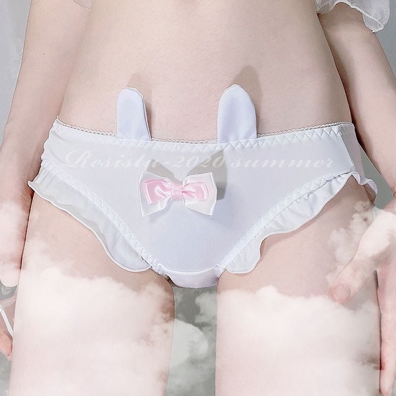 SOFT CUTE RABBIT EARS LACE BOTTOMS