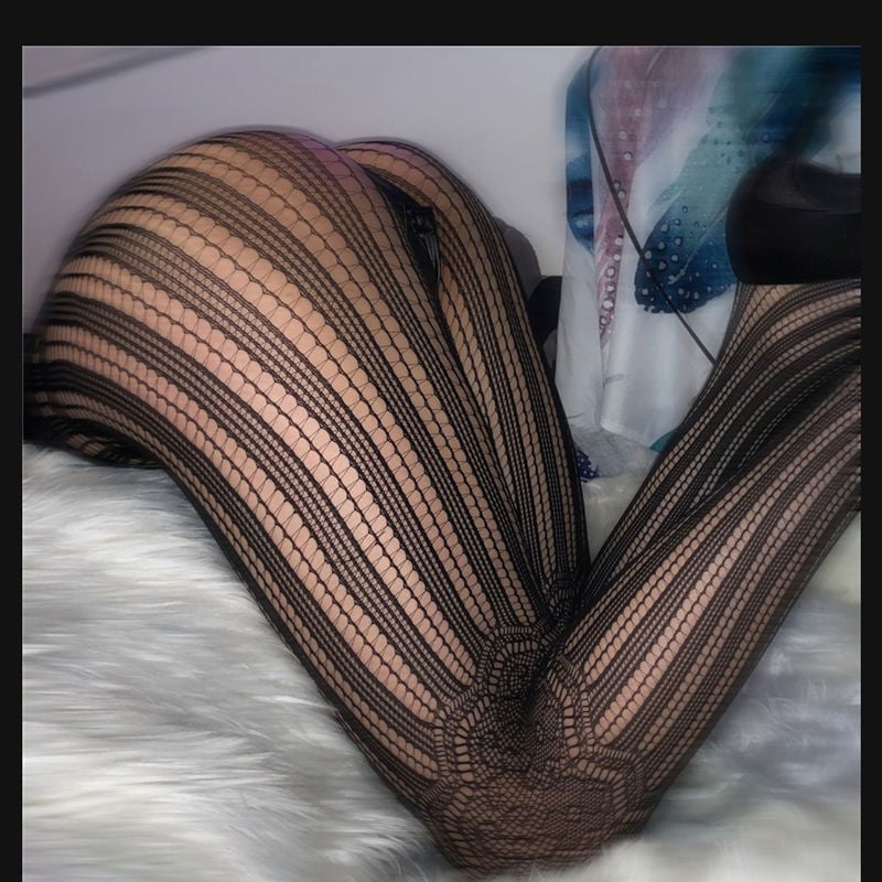 FASHION HOLLOW HIGH WAIST FISHNET STOCKINGS STOCKINGS PANTYHOSE