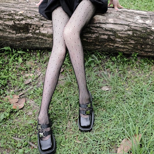 FASHION SLIM FISHING NET SOCKS BLACK LOVE STRIPE LACE NET SOCKS PANTYHOSE HOLLOW MESH SOCKS OFFICE SILK STOCKINGS NIGHTCLUB SILK STOCKINGS