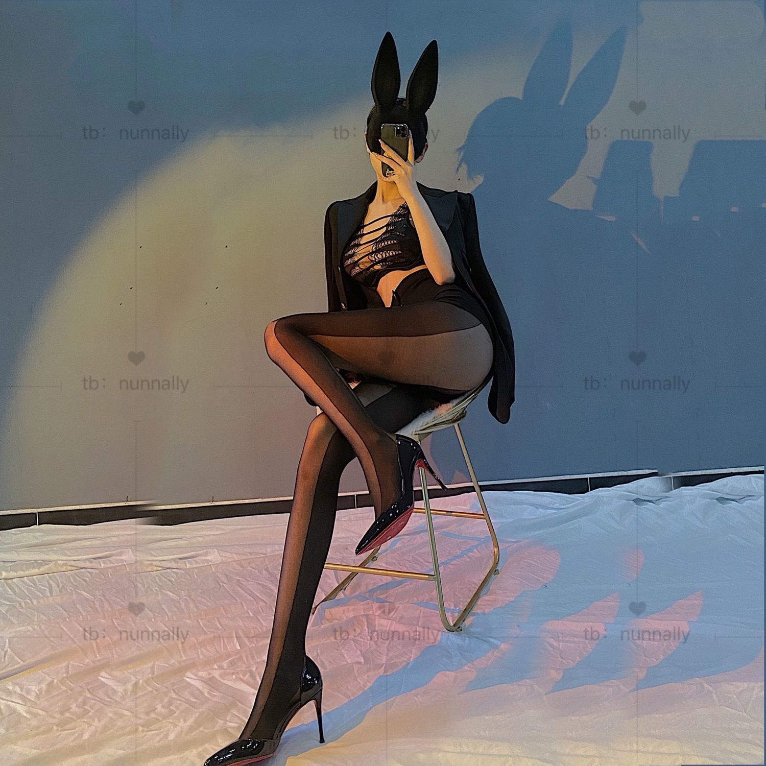 BLACK SIDE VERTICAL STRIPE SILK STOCKINGS FASHION SLIM SPLICING ONE-PIECE BACKING SOCKS JK BLACK SILK STOCKINGS NIGHTCLUB DISCO SILK STOCKINGS