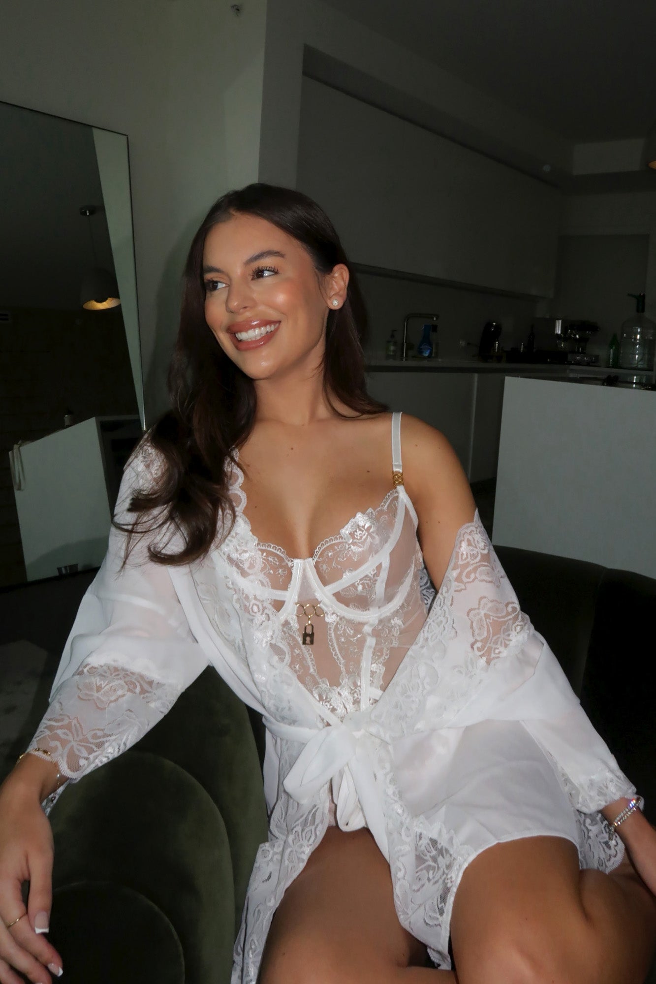 AURELIA BODYSUIT SET WHITE