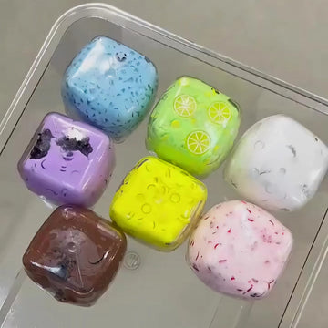 SQUARE HANDMADE BALL TABA SQUISHY TOYS