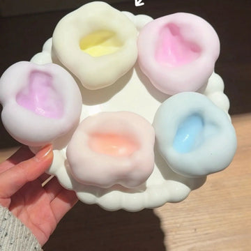 SNOWY COLOR SAND ICE DOUGH HANDMADE SENSORY BALL