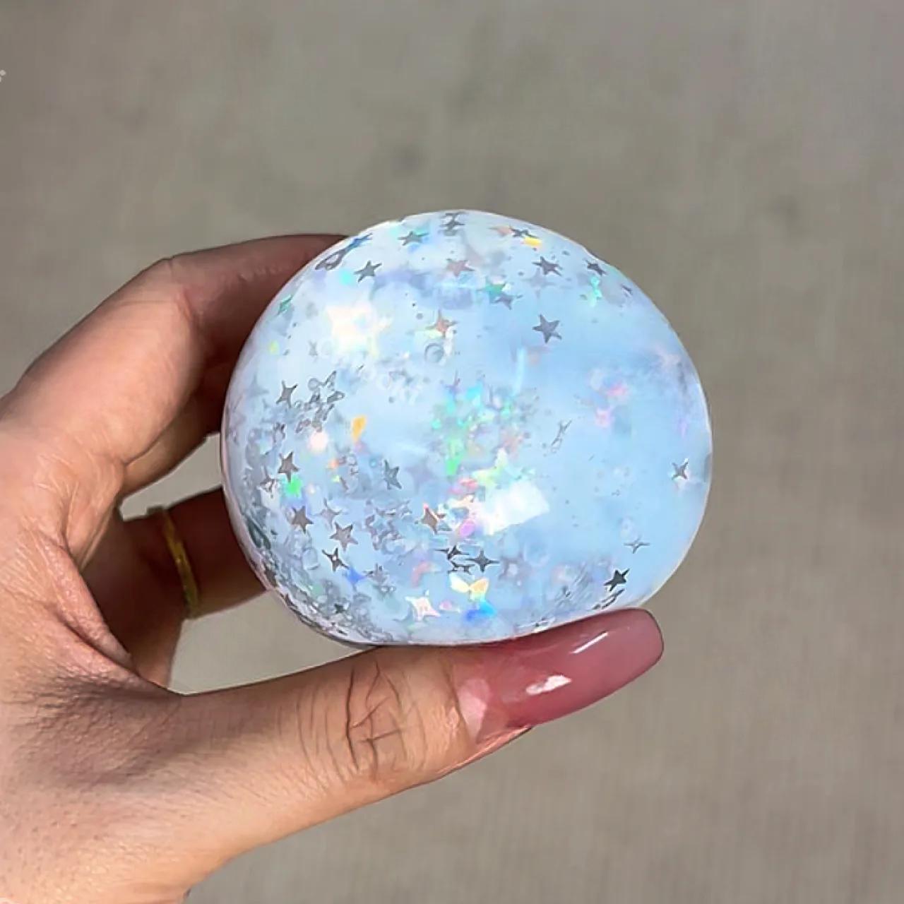 QUICK-REBOUND LAYERED LIQUID SAND STRESS BALL
