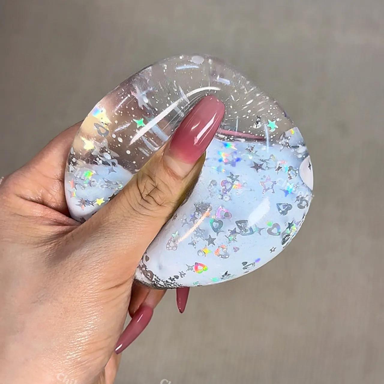QUICK-REBOUND LAYERED LIQUID SAND STRESS BALL